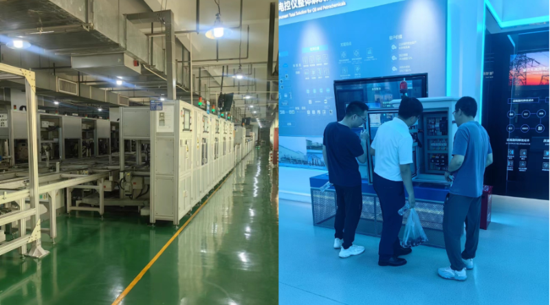 金陵奇峰控制櫃廠家受邀到正泰企業參觀學習